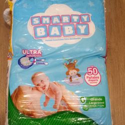 Budget Baby Diapers – Size Large (20–29 lb), 50-Count Pack