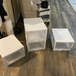 Stackable Plastic Drawers 