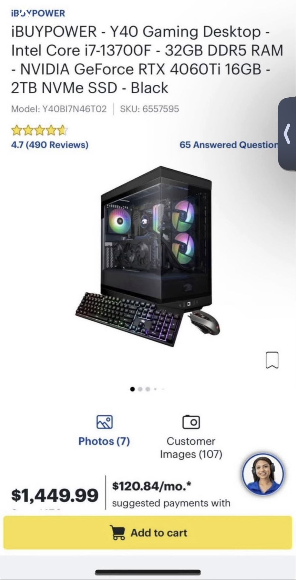 4060ti Gaming Pc