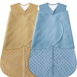 2 New 3-6m Swaddles 