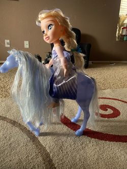 Disney Elsa Toy with Horse