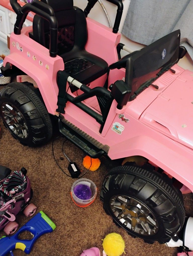 Pink Jeep