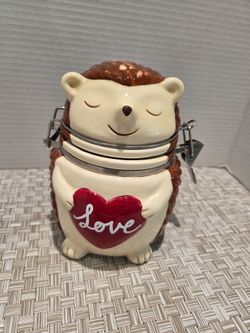Hedgehog Canister Jar
