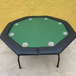 Exagonal Poker Table