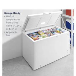 Insignia Chest Freezer 14.0 Cu Ft Garage Ready