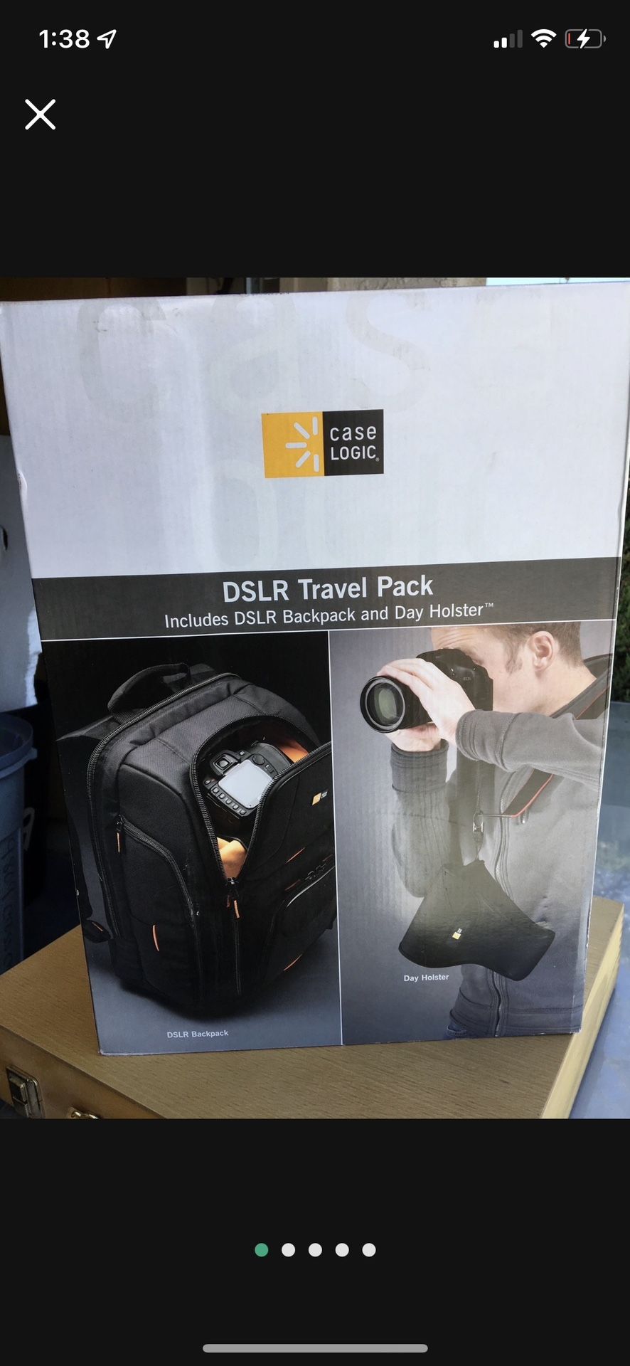 Case Logic DSLR Travel Pack— Backpack And Day Holster