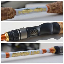 Custom built fishing rods! Inshore bait casting or spinning 7’-7’6”