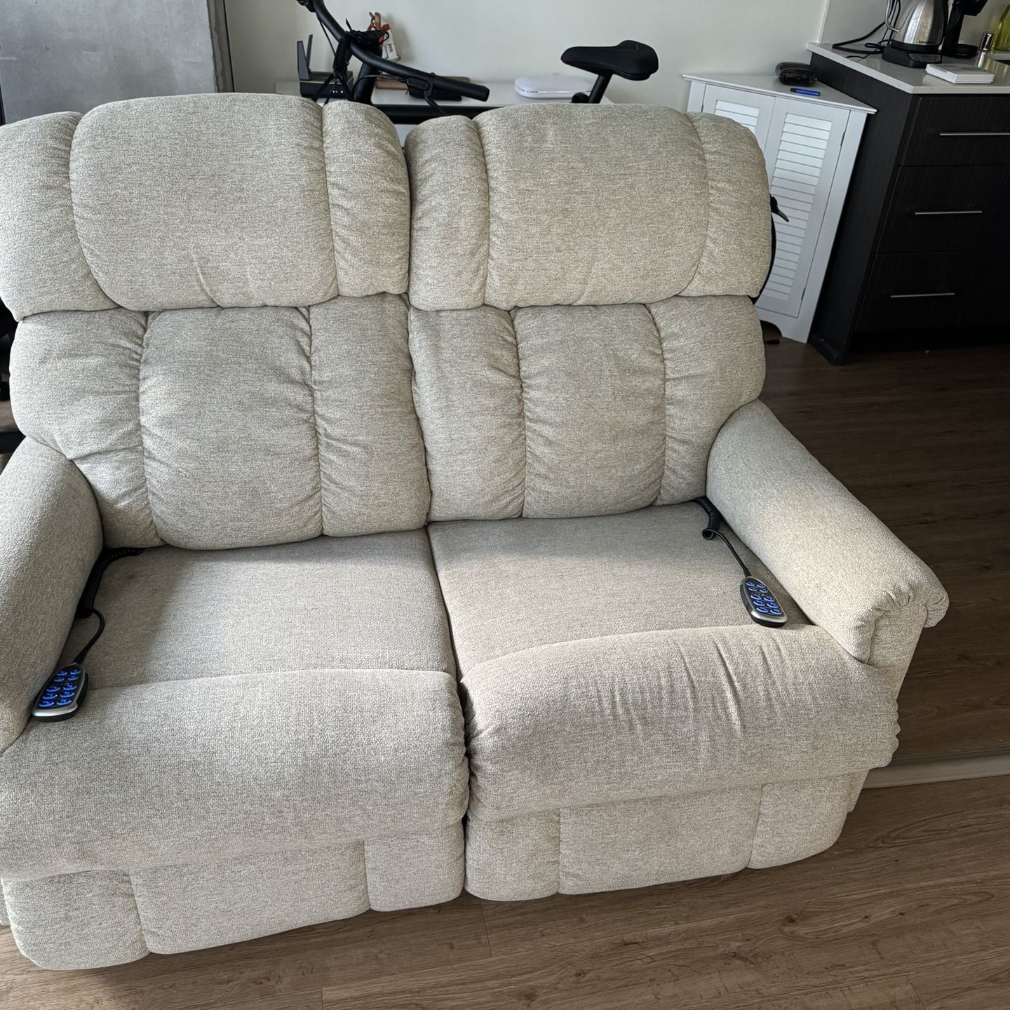 Lazy Boy Loveseat Powered Recliner - $1,200