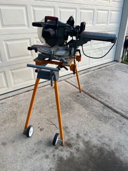 Miter Saw and Stand