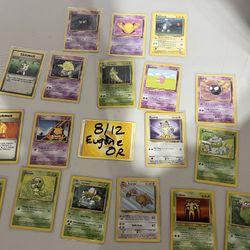 Vintage Pokemon Cards
