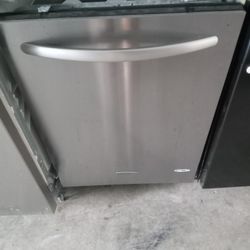 Stainless Steel Dishwasher Works Excellent No Starches 