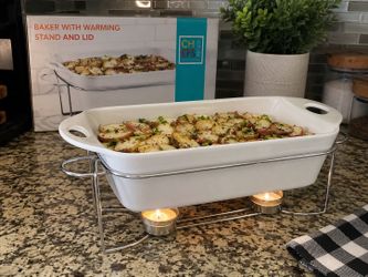 Brand New Atelier CHEFS Baker with Warming Stand & Lid