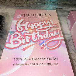 3 Girls Estential Oil Birthday Boxes