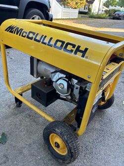 mcCulloch generator