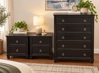 🖤 Beautiful Dark Espresso Bedroom Set 🖤