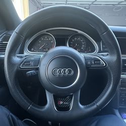 2014 AUDI Q7 Sline Steering Wheel 