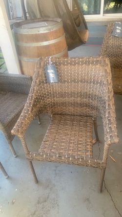 Wicker Outdoor Patio Arm Chair
