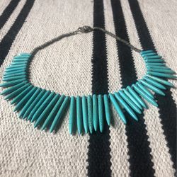 Turquoise Statement Necklace