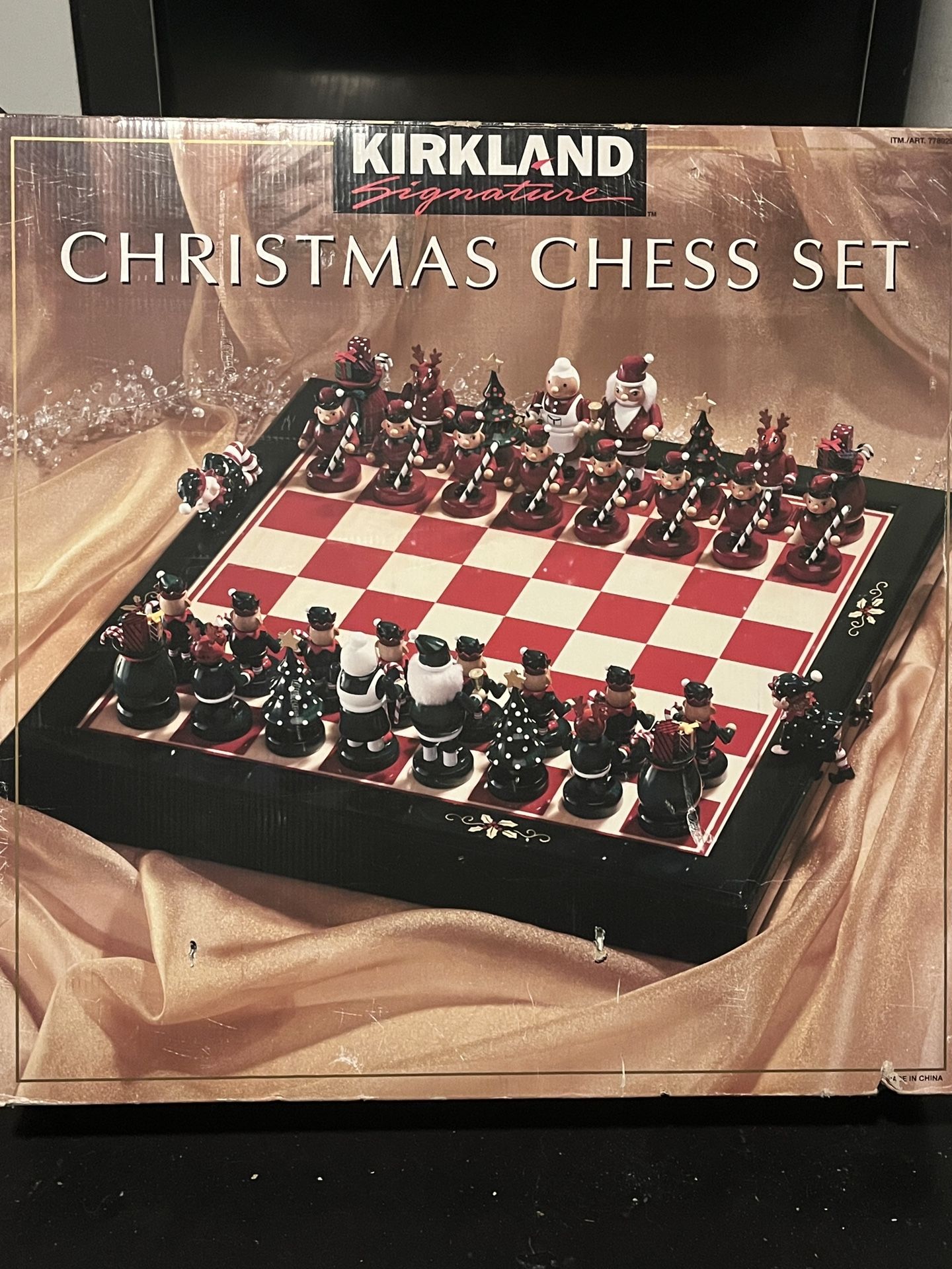 Large Christmas Chess Set