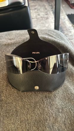 Prada Shield Sunglasses with Case - SPR65B