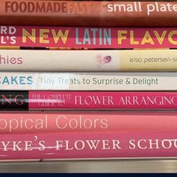 Books Cooking And Floral Prices Vary Starting $12 And Up Each 