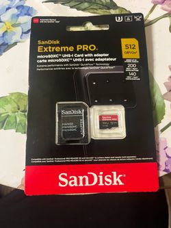 Sandisk Extreme Pro 512gb