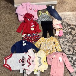 New Baby’s Clothes Size 3-6,6-9,-12,18 All For 35$