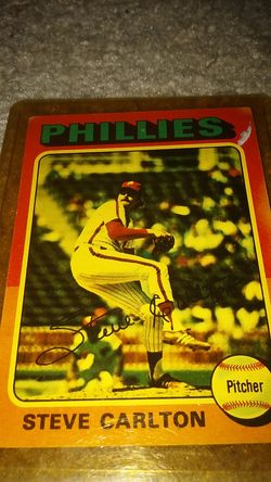 Steve Carlton 1975 Topps
