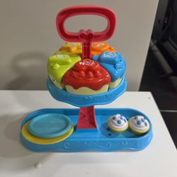 Pretend Play Food: Cake And Tea Set 