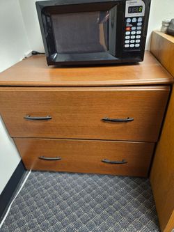 2 -two drawer file cabinets