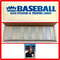 1987 Fleer Baseball Factory Set Bo Jackson Rookie