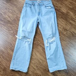 Womens Abercrombie & Fitch The 90s Relaxed Jeans High  Rise Jeans Sz 32/40R