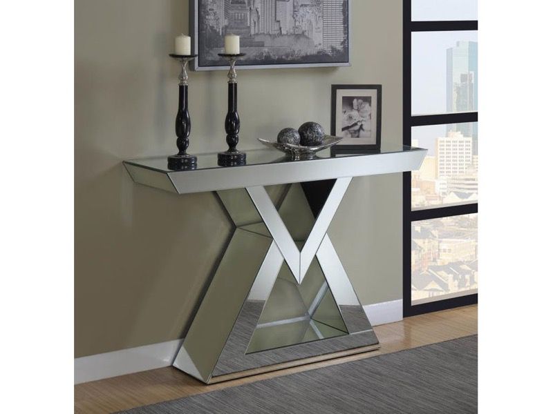 CONSOLE TABLE MIRRORED