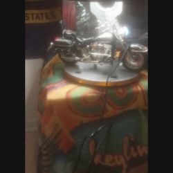 Harlem Davidson Lamp Great Shape Ready To Ride  Everything Works Great 