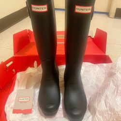 Women Hunters Rain Boots Original Tall Sz 7