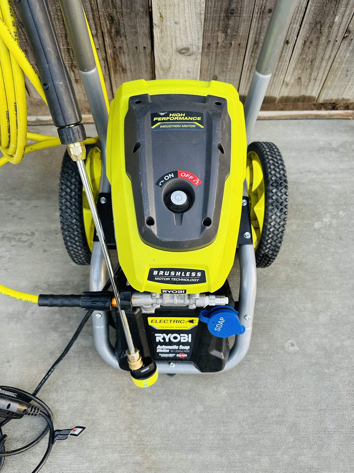 RYOBI 2700 PSI 1.1 GPM Cold Water Corded Electric Pressure Washer for