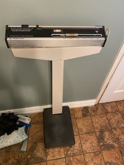 Professional 350 lb Capacity HEALTH O METER Doctors Physician Balance Scale