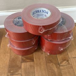 POLYKEN 203RED DUCK TAPE 
