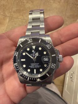 Quality black dial sub
