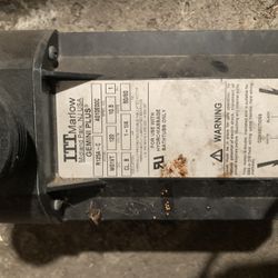 Bath tub pump