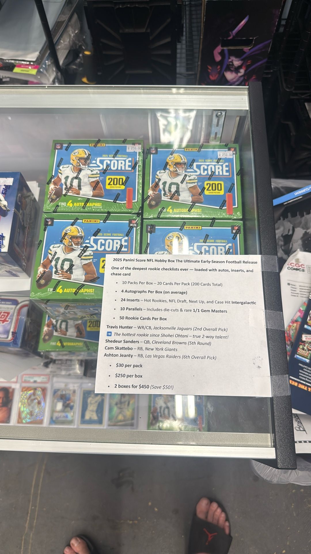 2025 Score NFL HOBBY BOXES