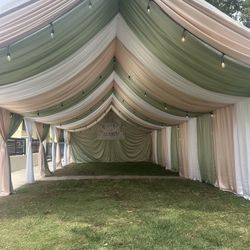 Canopy With Draping 