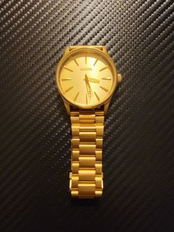 Gold Nixon Watch (The Sentry 38SS)