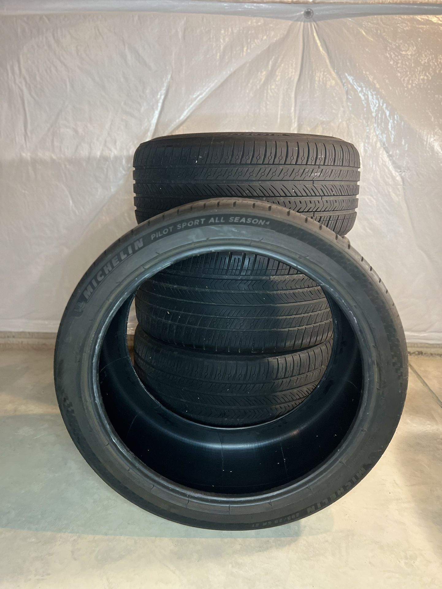 Michelin Pilot Sport All Season, 4 Tires, Tesla Model Y Performance