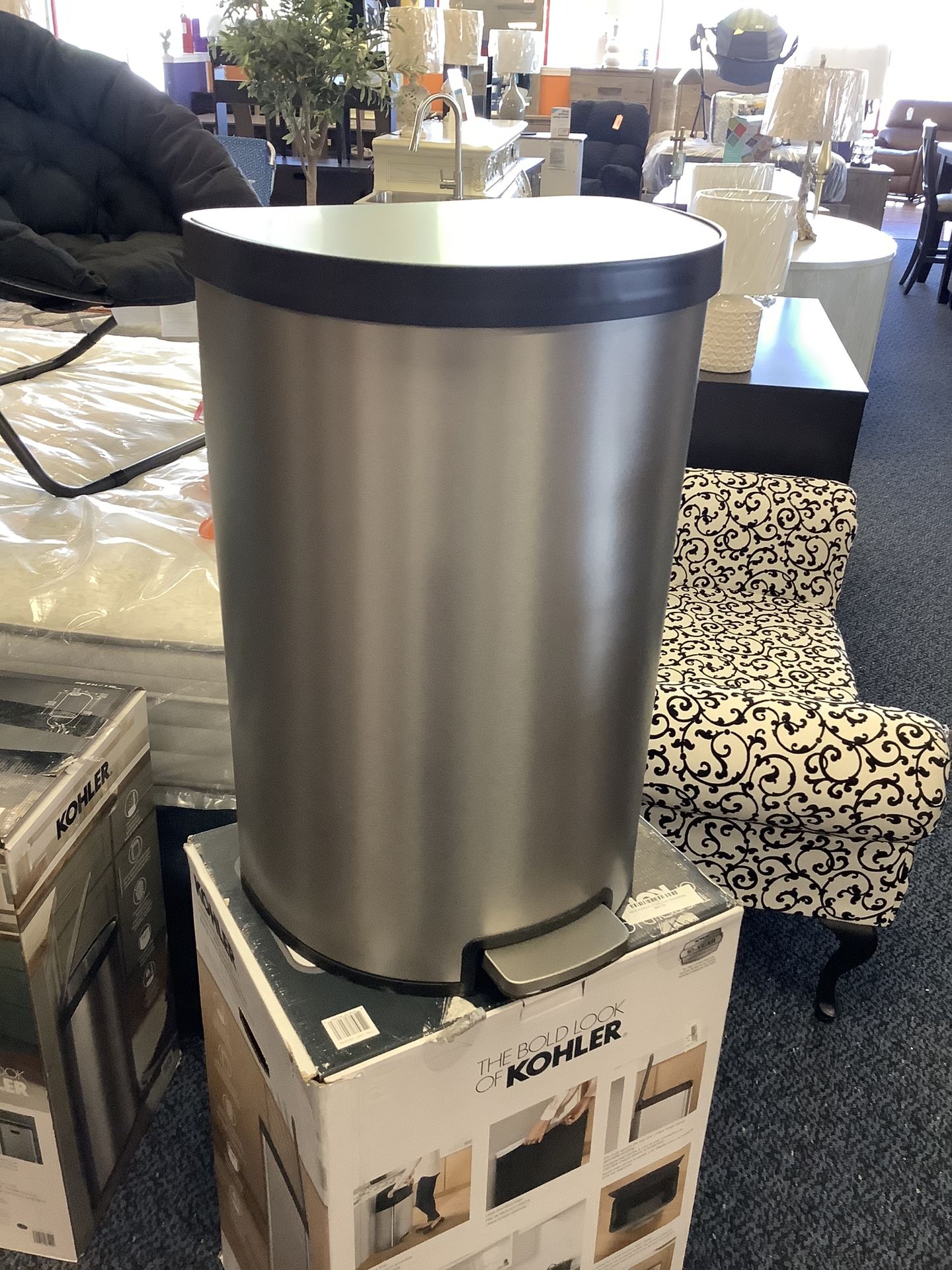 Kohler Stainless Steel Trash Can