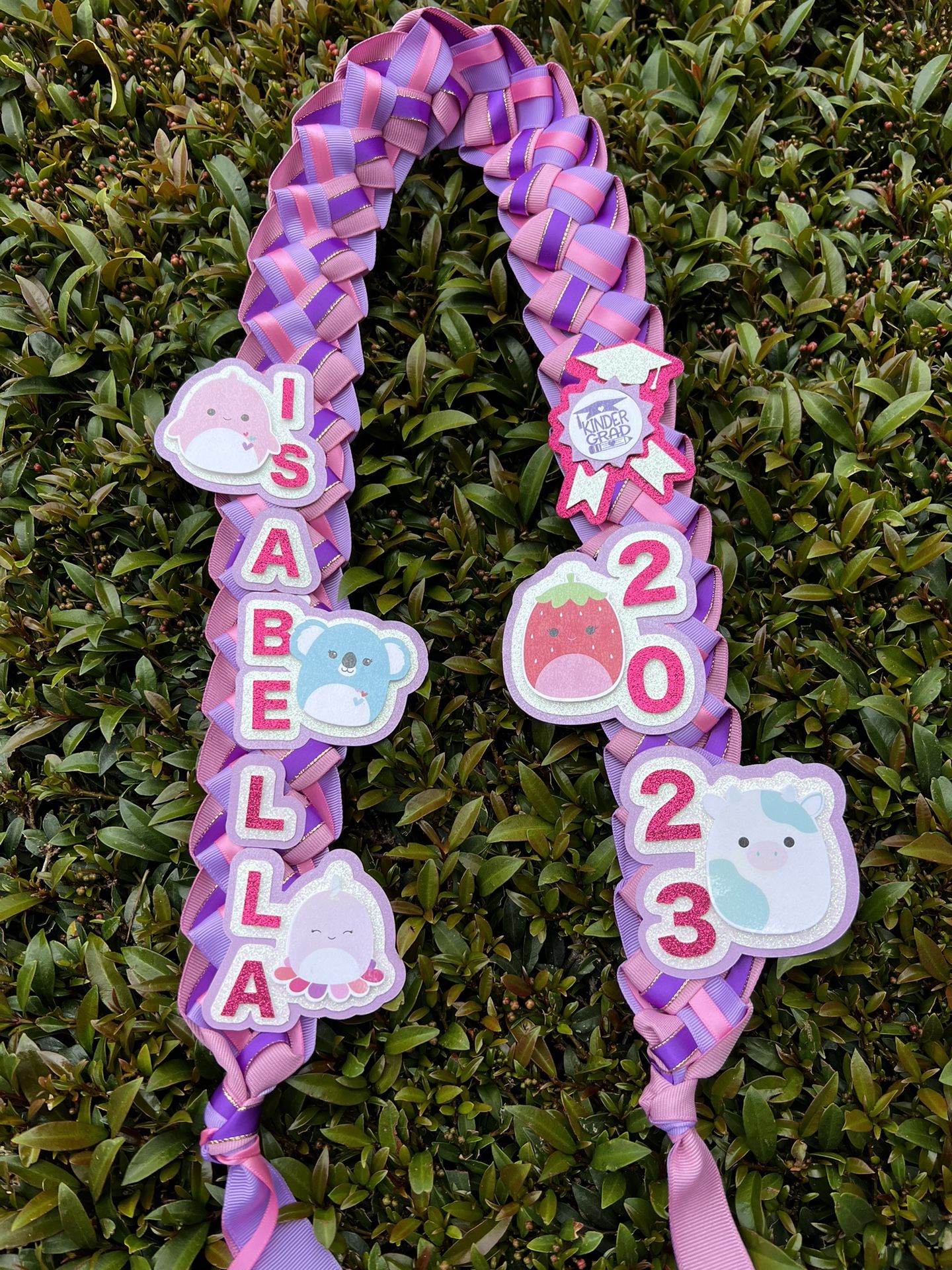 Graduation Kids Ribbon Lei: Kindergarten, TK, Preschool Graduation/Promotion