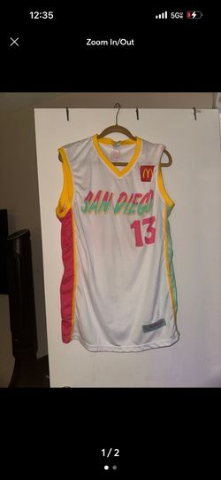 MLB San Diego Padres Manny Machado basketball jersey