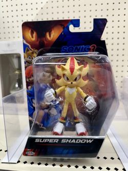 Jakks Pacific Sonic Hedgehog 3 WAVE 3 Movie Super Shadow 5" Figure NEW 2025