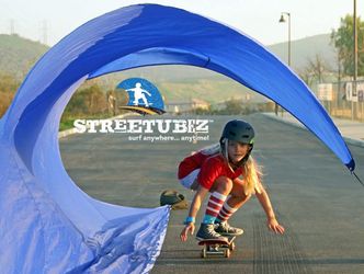 Streetubez Tubular Wave Skateboard Street Surfing