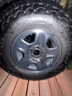 Jeep wrangler diesel original rim set